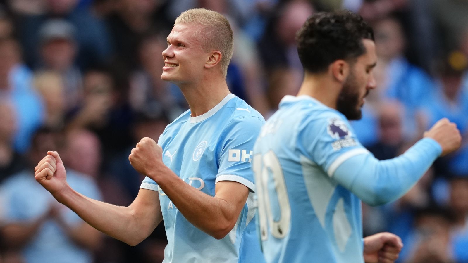 曼城1-0考文垂：哈兰德确保完美的英超记录